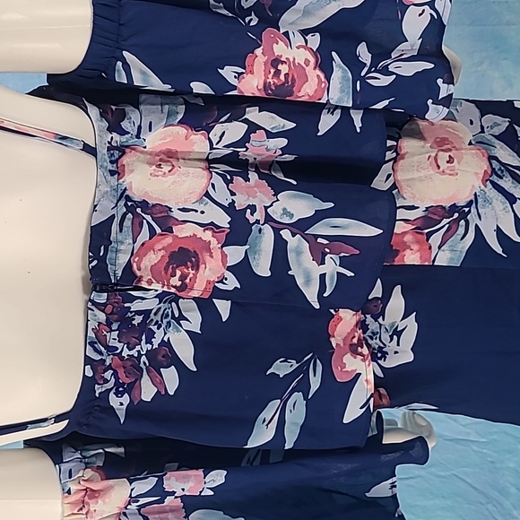 New Yumi Kim Celine Dress In Luxembourg Navy Size  XS - Picture 16 of 16